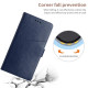 For Samsung Galaxy S24+ 5G Y-shaped Pattern Flip Leather Phone Case(Blue)