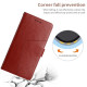 For Samsung Galaxy S24+ 5G Y-shaped Pattern Flip Leather Phone Case(Brown)