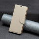 For Samsung Galaxy S24+ 5G Litchi Texture Pure Color Flip Leather Phone Case(Grey)