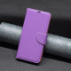 For Samsung Galaxy S24+ 5G Litchi Texture Pure Color Flip Leather Phone Case(Purple)