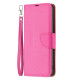 For Samsung Galaxy S24+ 5G Litchi Texture Pure Color Flip Leather Phone Case(Rose Red)