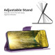 For Samsung Galaxy S24+ 5G Embossing Two Butterflies Pattern Leather Phone Case(Purple)