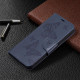 For Samsung Galaxy S24+ 5G Embossing Two Butterflies Pattern Leather Phone Case(Blue)