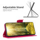 For Samsung Galaxy S24+ 5G Embossing Two Butterflies Pattern Leather Phone Case(Rose Red)