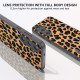 For Samsung Galaxy S24+ 5G ABEEL Black Edge Leopard Phone Case(Leopard Print)