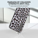 For Samsung Galaxy S24+ 5G ABEEL Black Edge Leopard Phone Case(Silver Leopard)