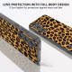 For Samsung Galaxy S24+ 5G ABEEL Black Edge Leopard Phone Case(Golden Leopard)