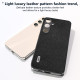 For Samsung Galaxy S24+ 5G ABEEL Black Edge Genuine Leather Mino Phone Case(Black)