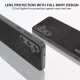 For Samsung Galaxy S24+ 5G ABEEL Black Edge Genuine Leather Mino Phone Case(Black)