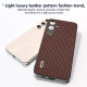 For Samsung Galaxy S24+ 5G ABEEL Genuine Leather Luxury Black Edge Phone Case(Coffee)