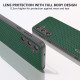 For Samsung Galaxy S24+ 5G ABEEL Genuine Leather Luxury Black Edge Phone Case(Night Green)