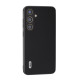 For Samsung Galaxy S24+ 5G ABEEL Genuine Leather Silky Soft Black Edge Phone Case(Black)