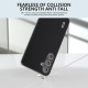 For Samsung Galaxy S24+ 5G ABEEL Genuine Leather Silky Soft Black Edge Phone Case(Black)