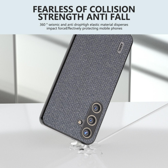 For Samsung Galaxy S24+ 5G ABEEL Diamond Black Edge Phone Case(Jewel Black)