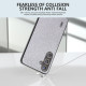 For Samsung Galaxy S24+ 5G ABEEL Diamond Black Edge Phone Case(Jewel Silver)