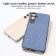 For Samsung Galaxy S24+ 5G ABEEL Diamond Black Edge Phone Case(Sapphire Blue)