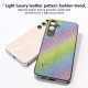 For Samsung Galaxy S24+ 5G ABEEL Diamond Black Edge Phone Case(Rainbow Diamond)