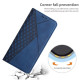 For Samsung Galaxy S24+ Diamond Splicing Skin Feel Magnetic Leather Phone Case(Blue)