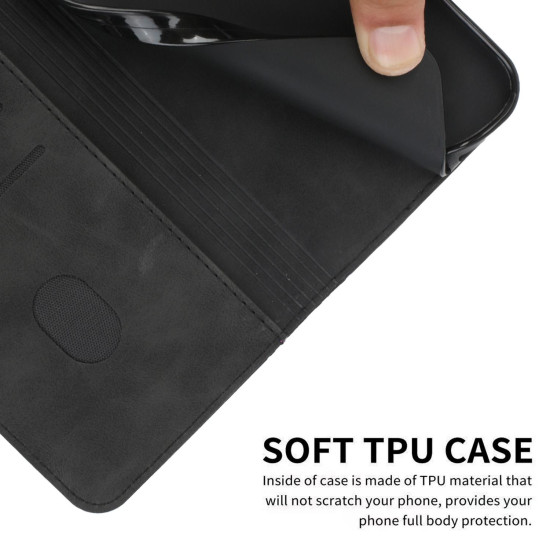 For Samsung Galaxy S24+ Diamond Splicing Skin Feel Magnetic Leather Phone Case(Black)