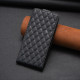 For Samsung Galaxy S24+ 5G Diamond Lattice Vertical Flip Leather Phone Case(Black)
