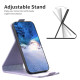 For Samsung Galaxy S24+ 5G Diamond Lattice Vertical Flip Leather Phone Case(Purple)