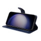 For Samsung Galaxy S24+ Classic Calf Texture Flip Leather Phone Case(Blue)