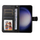 For Samsung Galaxy S24+ Classic Calf Texture Flip Leather Phone Case(Black)