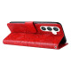 For Samsung Galaxy S24+ Embossed Sunflower Leather Phone Case(Red)