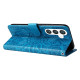 For Samsung Galaxy S24+ Embossed Sunflower Leather Phone Case(Blue)