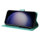 For Samsung Galaxy S24+ Embossed Sunflower Leather Phone Case(Green)