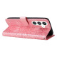 For Samsung Galaxy S24+ Embossed Sunflower Leather Phone Case(Rose Gold)