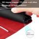 For Samsung Galaxy S24+ Fashion Calf Texture Zipper Leather Phone Case(Red)