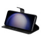 For Samsung Galaxy S24+ Fashion Calf Texture Zipper Leather Phone Case(Black)