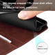 For Samsung Galaxy S24+ Fashion Calf Texture Zipper Leather Phone Case(Brown)