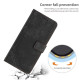 For Samsung Galaxy S24+ Skin Feel Stripe Pattern Leather Phone Case with Long Lanyard(Black)
