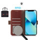 For Samsung Galaxy S24+ Crazy Horse Top Layer Cowhide Leather Phone Case(Brown)
