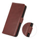 For Samsung Galaxy S24+ Crazy Horse Top Layer Cowhide Leather Phone Case(Brown)