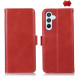 For Samsung Galaxy S24+ Crazy Horse Top Layer Cowhide Leather Phone Case(Red)