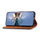 For Samsung Galaxy S24+ 5G KHAZNEH Dual-color Cowhide Texture Flip Leather Phone Case(Blue)