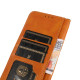 For Samsung Galaxy S24+ 5G KHAZNEH Dual-color Cowhide Texture Flip Leather Phone Case(Rose Gold)