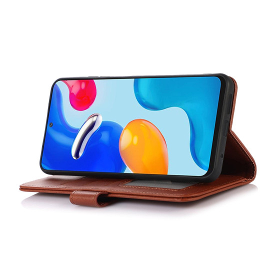 For Samsung Galaxy S24+ 5G Cow Texture Leather Phone Case(Brown)