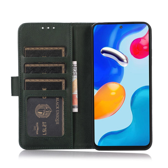 For Samsung Galaxy S24+ 5G Cow Texture Leather Phone Case(Green)