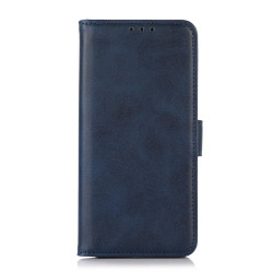 For Samsung Galaxy S24+ 5G Cow Texture Leather Phone Case(Blue)