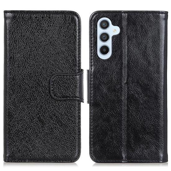 For Samsung Galaxy S24+ 5G Nappa Texture Leather Phone Case(Black)
