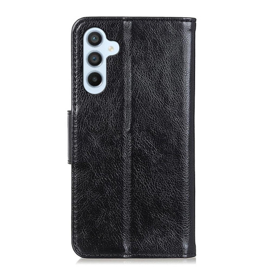 For Samsung Galaxy S24+ 5G Nappa Texture Leather Phone Case(Black)