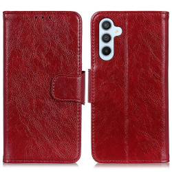 For Samsung Galaxy S24+ 5G Nappa Texture Leather Phone Case(Red)