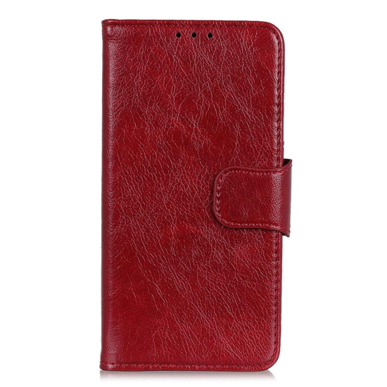 For Samsung Galaxy S24+ 5G Nappa Texture Leather Phone Case(Red)