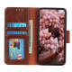 For Samsung Galaxy S24+ 5G Nappa Texture Leather Phone Case(Brown)