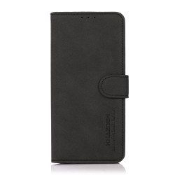 For Samsung Galaxy S24+ 5G KHAZNEH Matte Texture Leather Phone Case(Black)