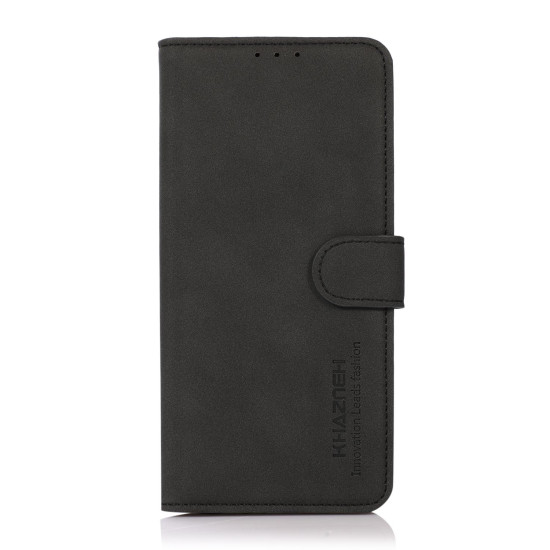 For Samsung Galaxy S24+ 5G KHAZNEH Matte Texture Leather Phone Case(Black)